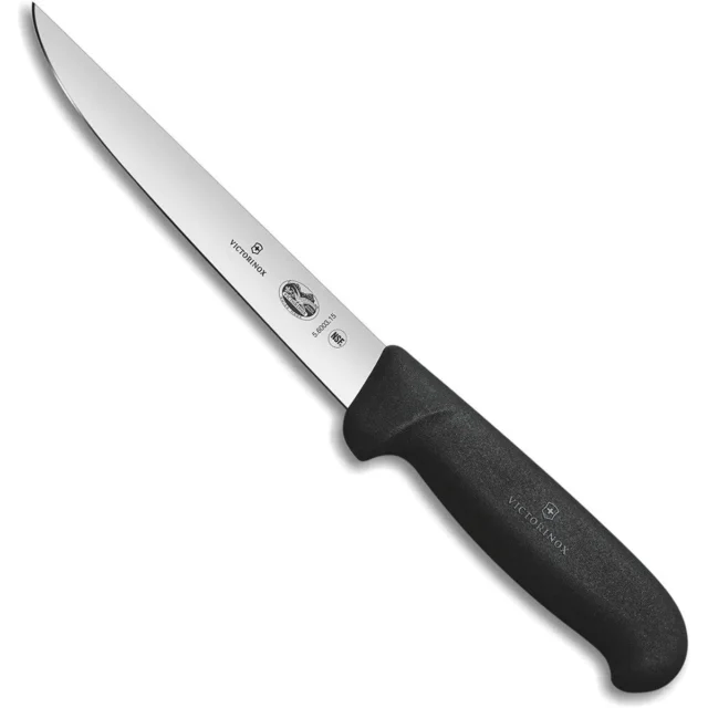 COUTEAU DESOSSEUR LARGE DROIT 6'' MANCHE FIBROX VICTORINOX