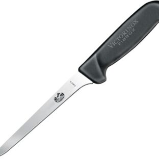 COUTEAU DESOSSEUR LAME 6'' MANCHE NOIR FIBROX VICTORINOX